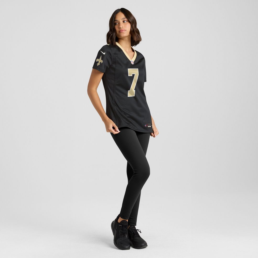 Morten Andersen New Orleans Saints Nike Women's Game Retired Player Official Jersey - Black