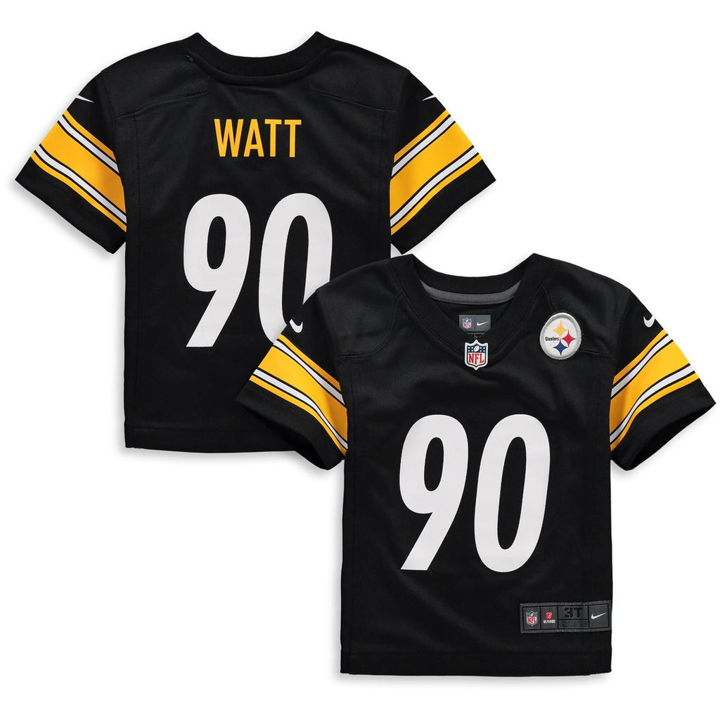 T.J. Watt Pittsburgh Steelers Nike Toddler Game Official Jersey - Black