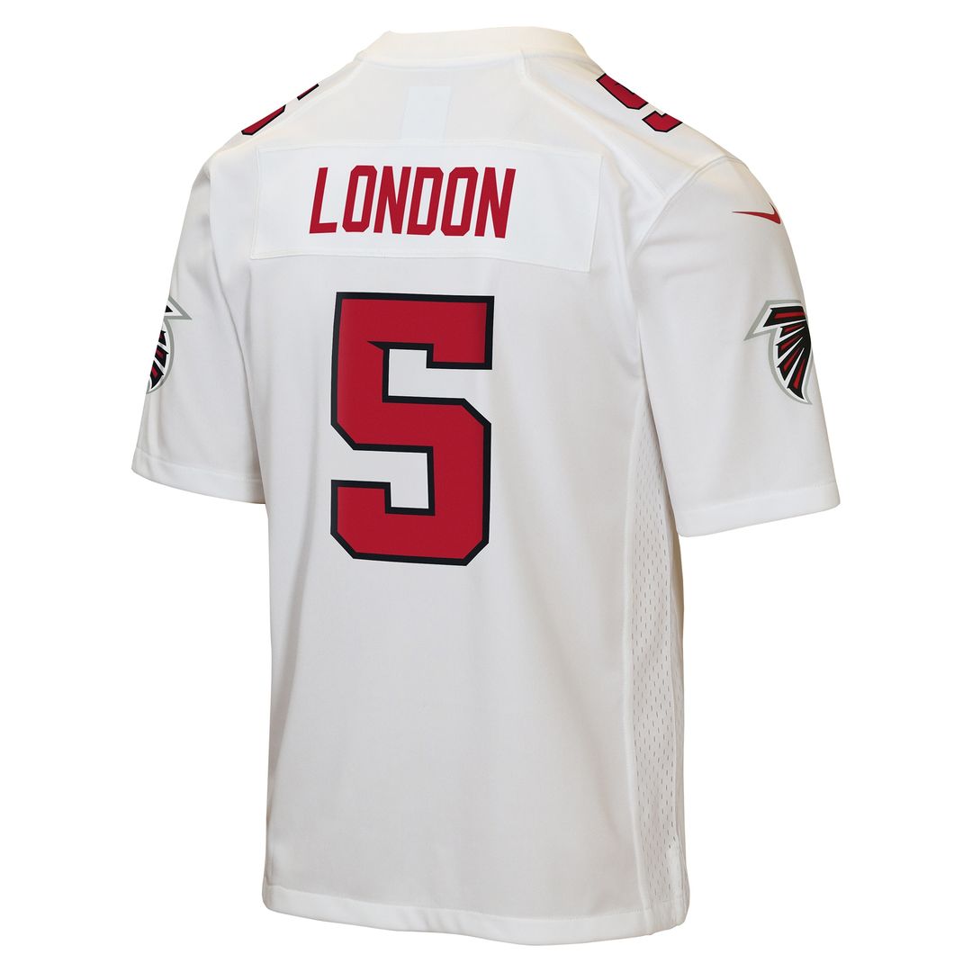 Drake London Atlanta Falcons Nike Youth Game Official Jersey - White