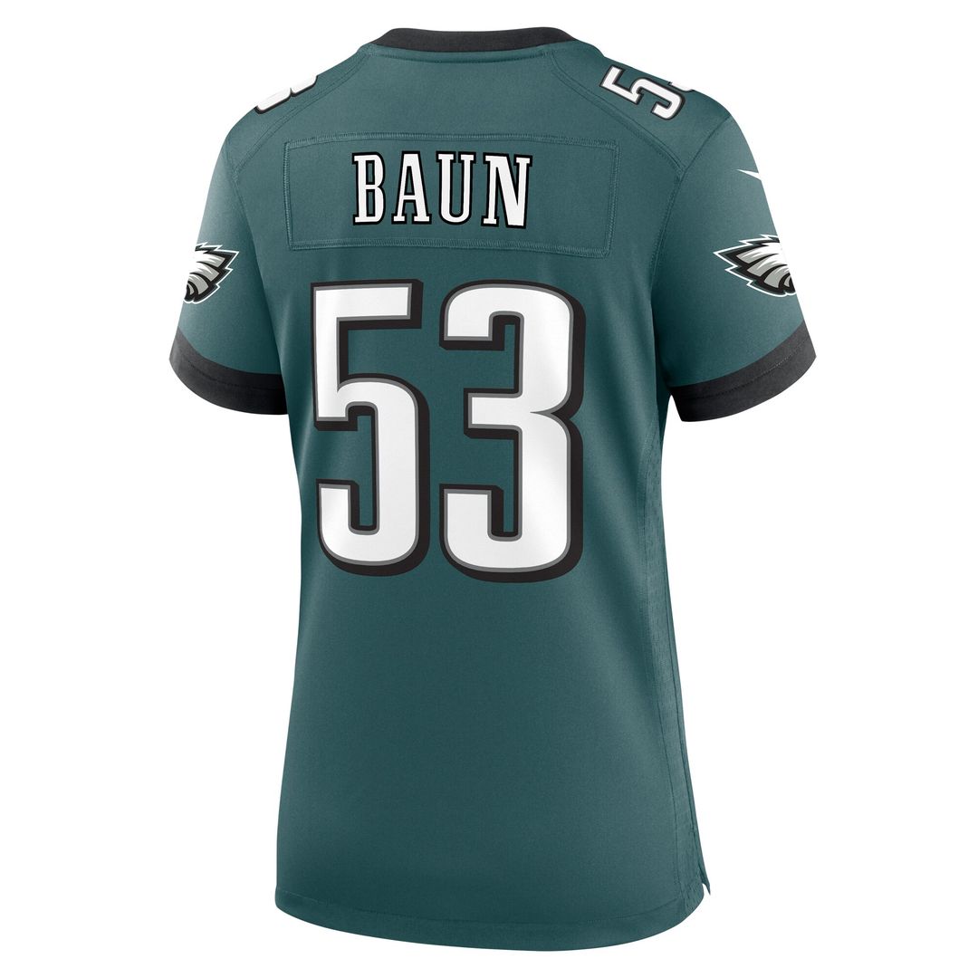 Zack Baun Philadelphia Eagles Nike Women's Game Jersey - Midnight Green