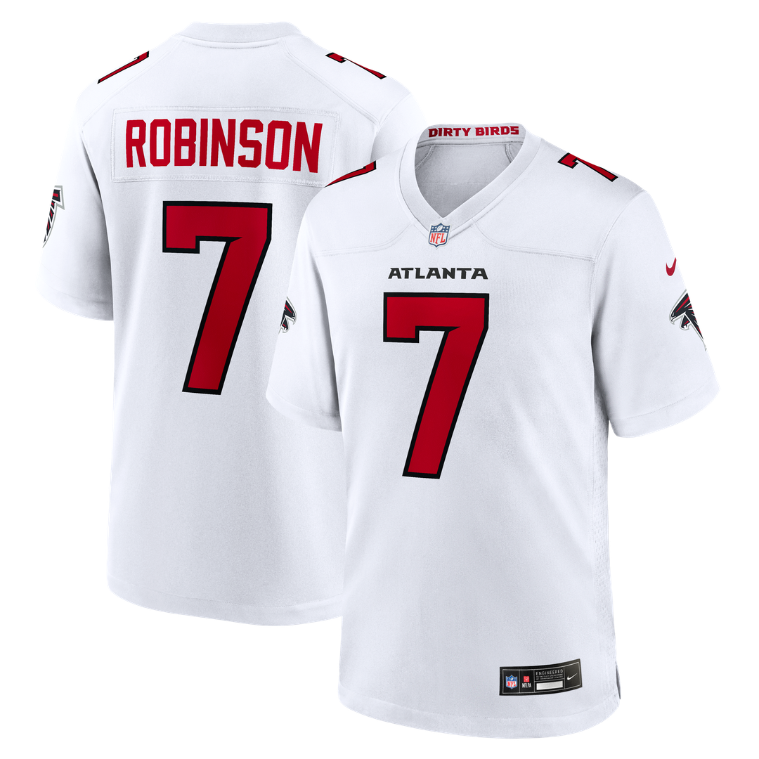 Bijan Robinson Atlanta Falcons Nike Game Official Jersey - Red