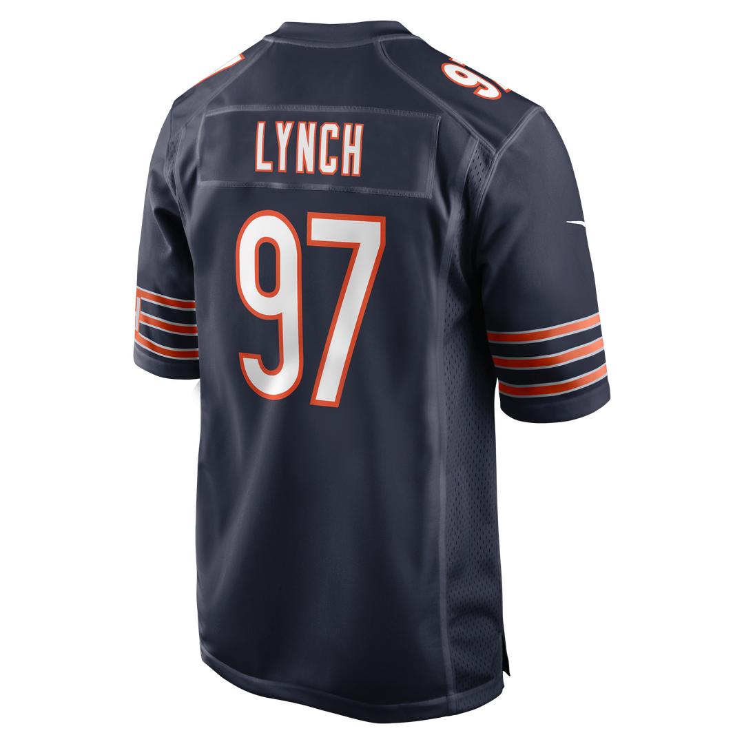 James Lynch Chicago Bears Nike Team Game Official Jersey -  Navy