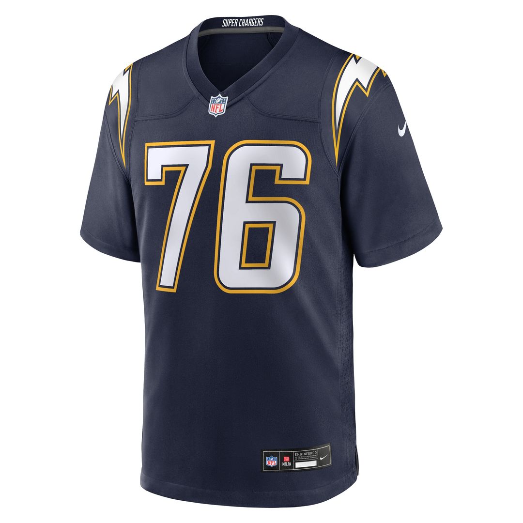 Joe Alt Los Angeles Chargers Nike Alternate Super Chargers Game Player Official Jersey - Navy