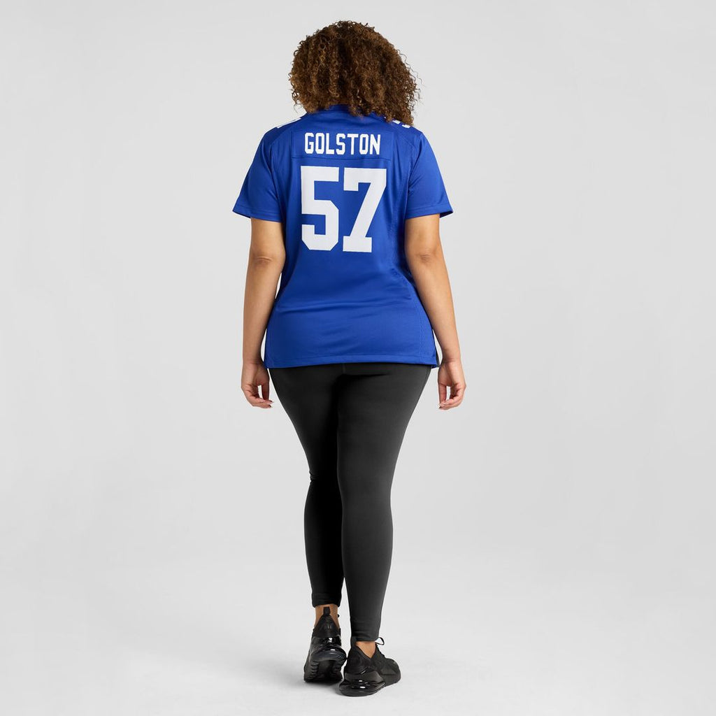 Chauncey Golston New York Giants Nike Women's Team Game Jersey - Royal