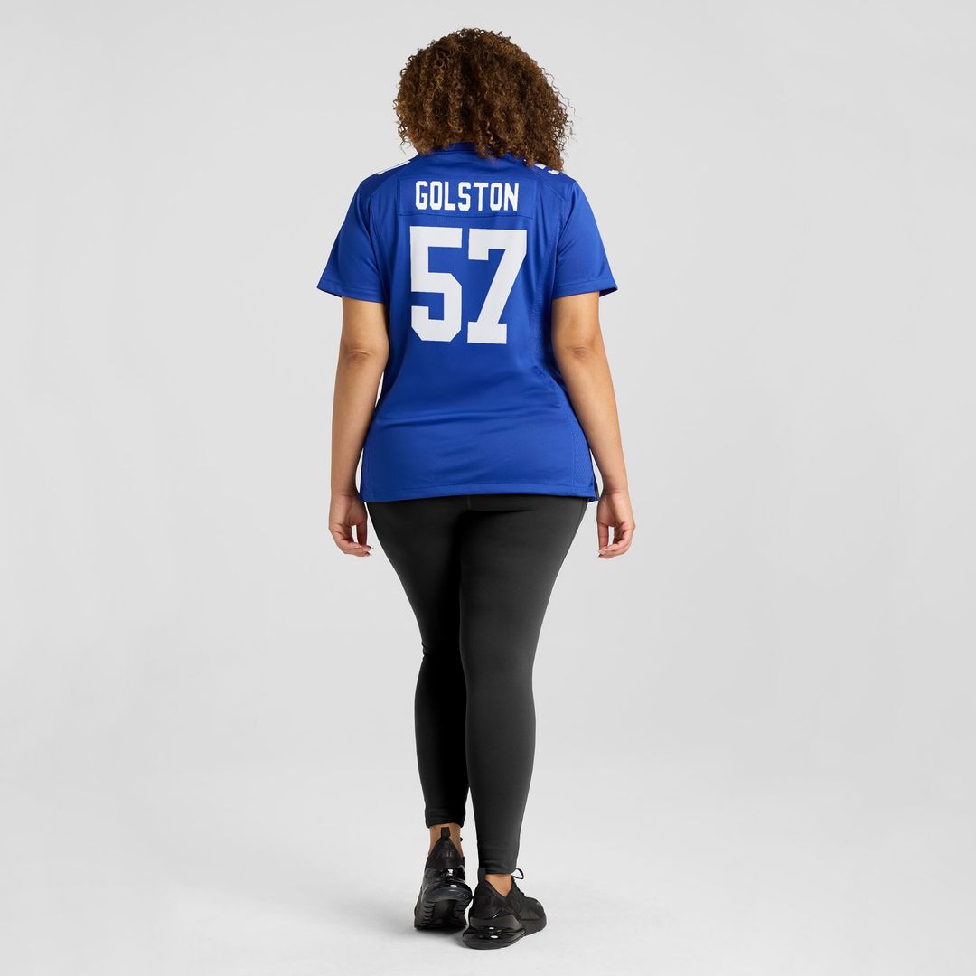 Chauncey Golston New York Giants Nike Women's Team Game Jersey - Royal