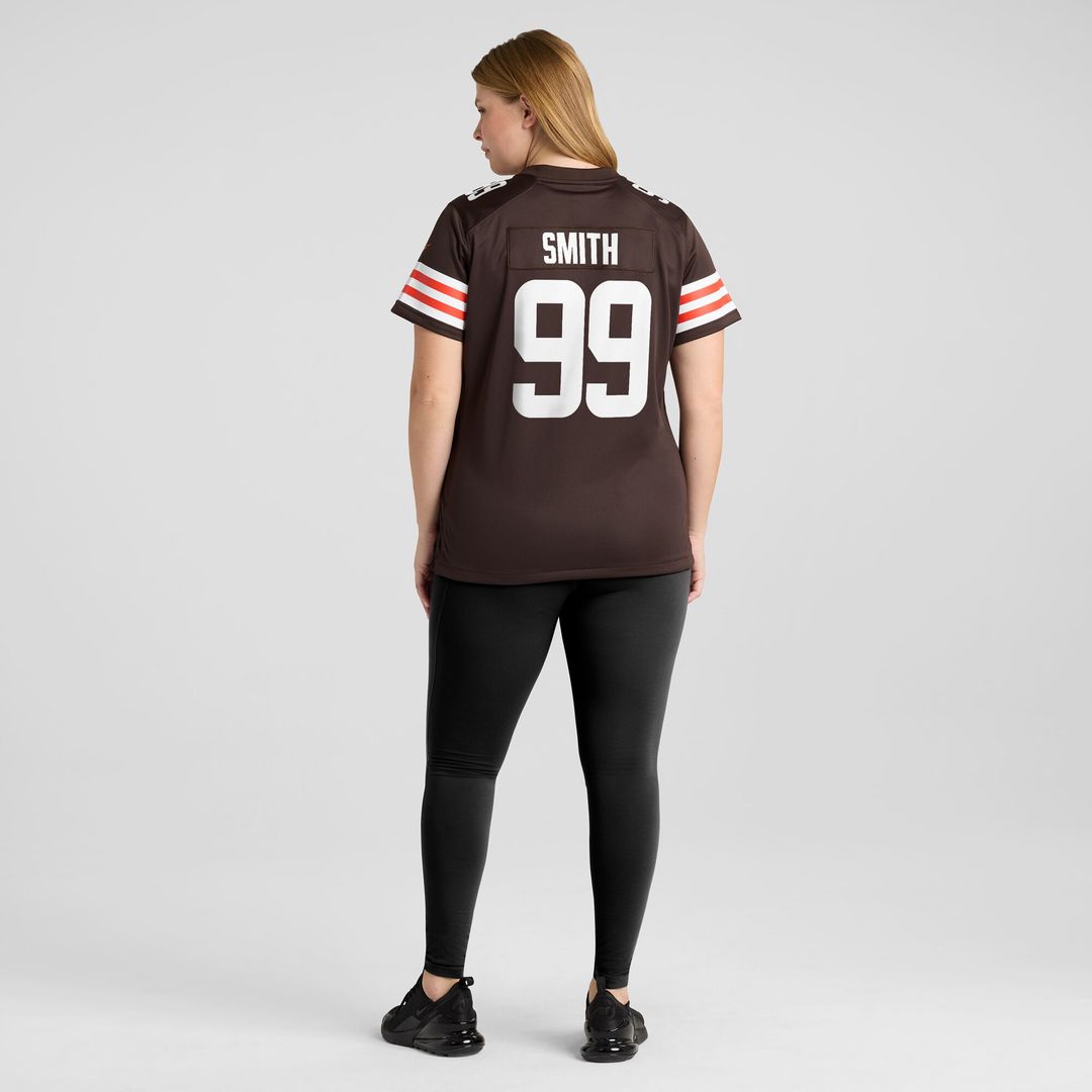 Za'Darius Smith Cleveland Browns Nike Women's Team Game Official Jersey -  Brown