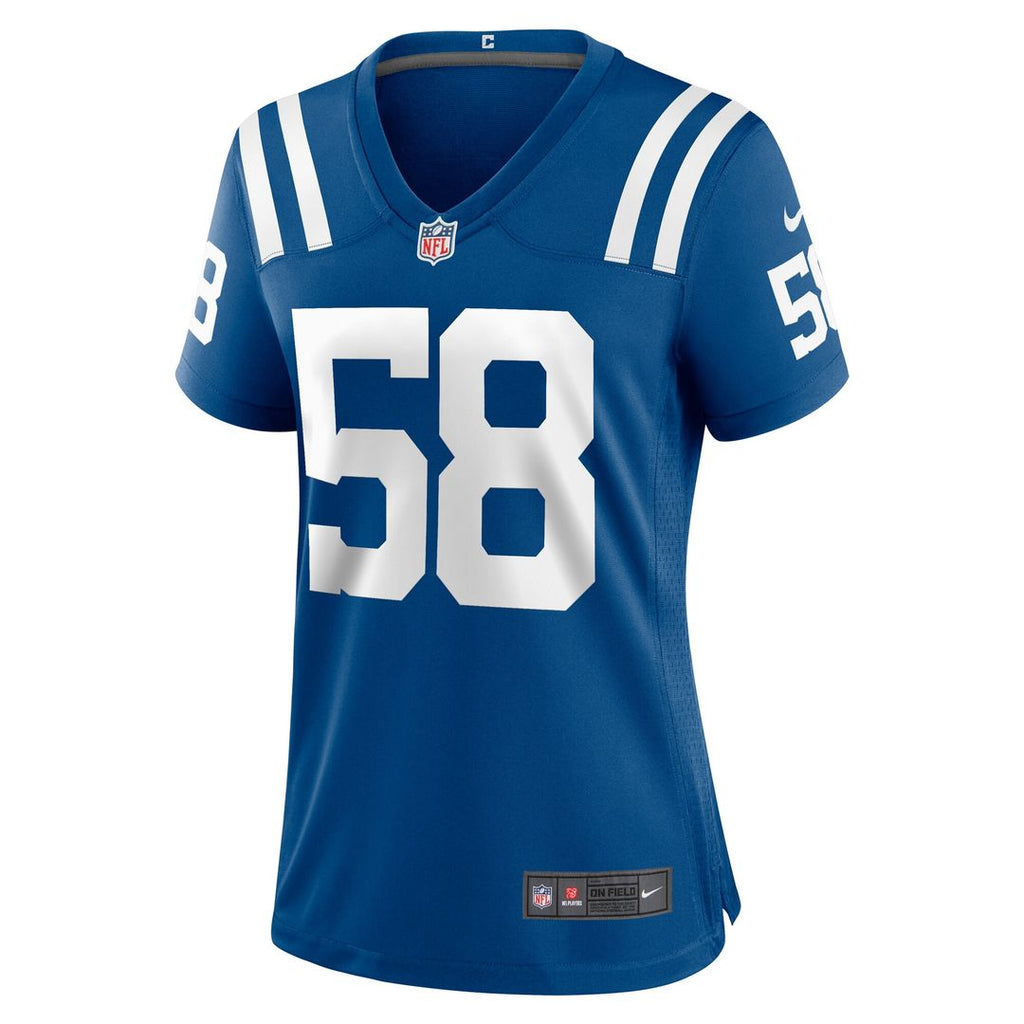 Austin Ajiake Indianapolis Colts Nike Women's Game Jersey - Royal