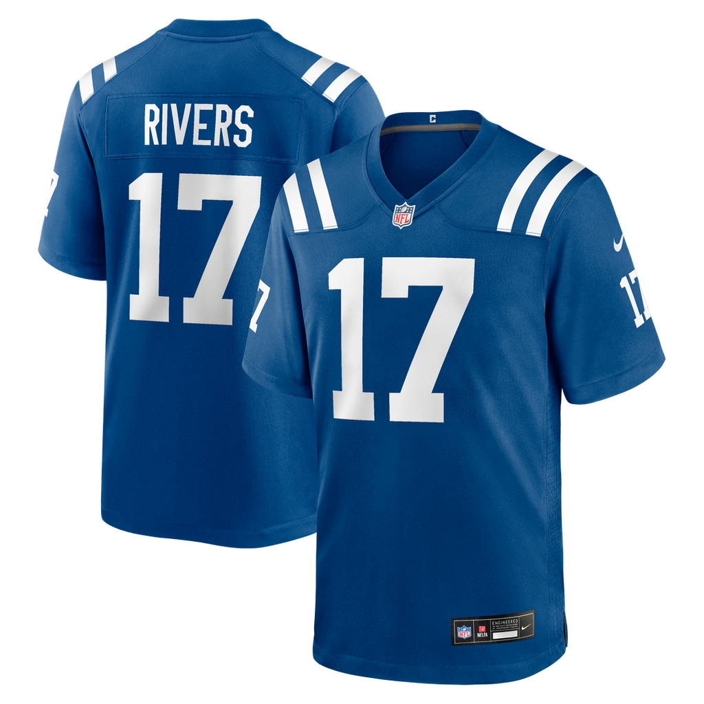 Philip Rivers Indianapolis Colts Nike Game Official Jersey - Royal