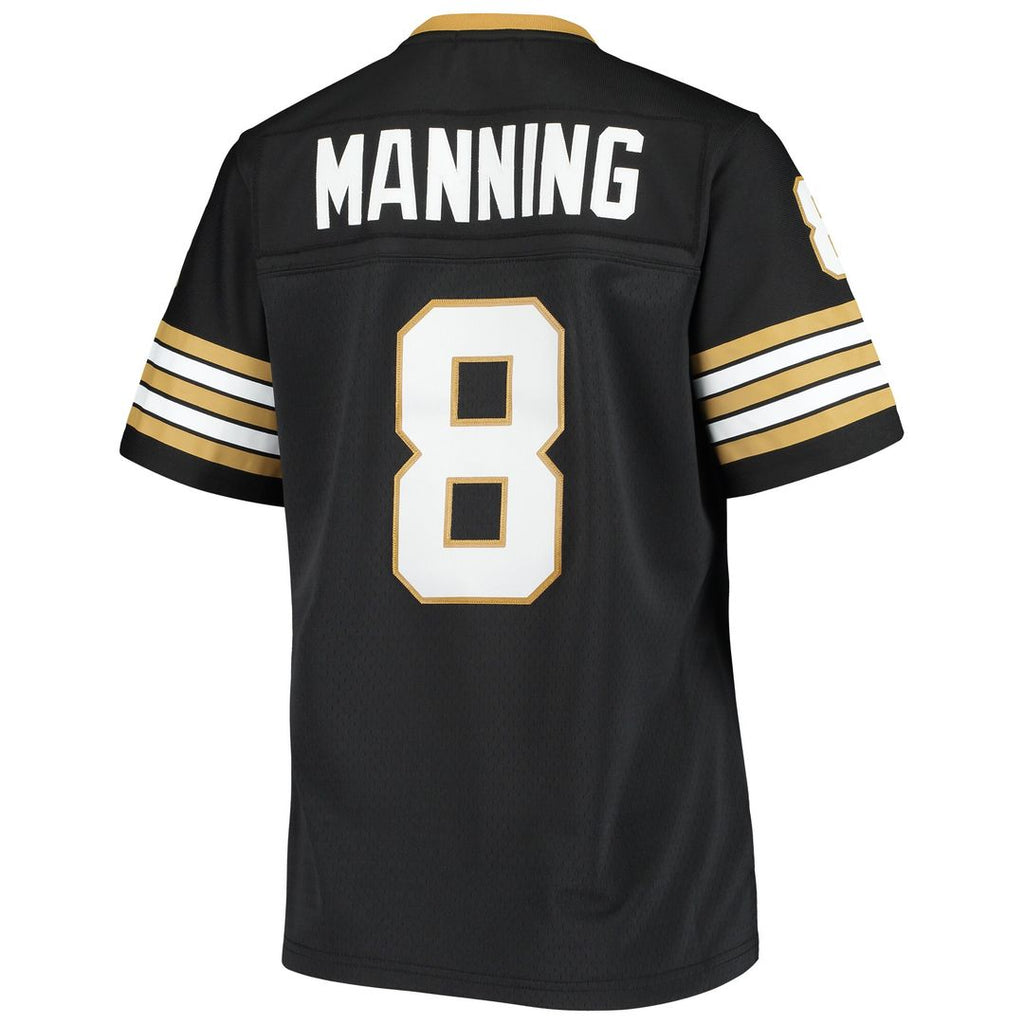 Archie Manning New Orleans Saints Mitchell & Ness Women's 1979 Legacy Replica Official Jersey - Black