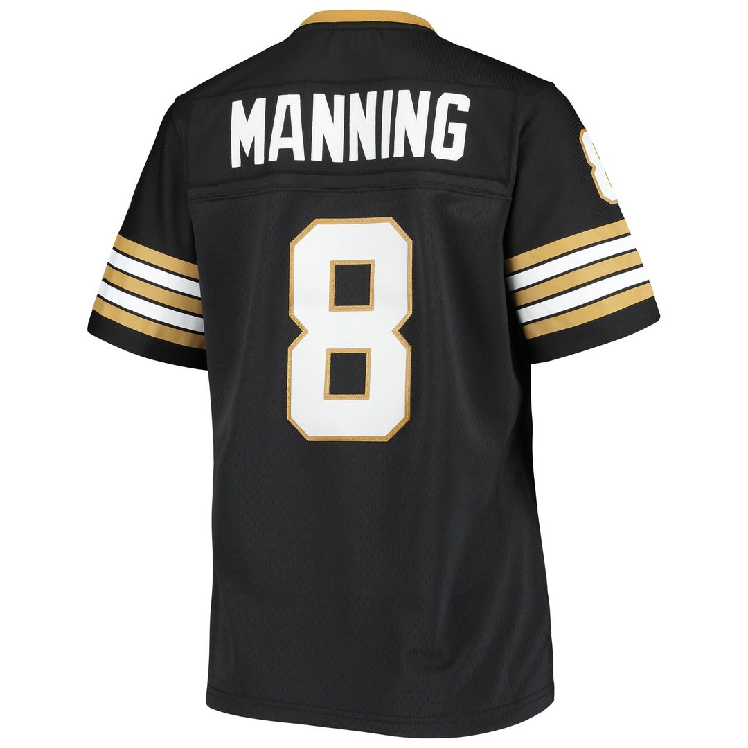 Archie Manning New Orleans Saints Mitchell & Ness Women's 1979 Legacy Replica Official Jersey - Black