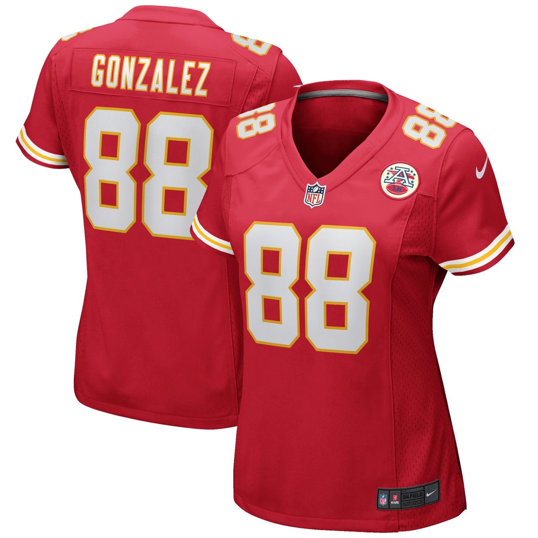 Tony Gonzalez Kansas City Chiefs Nike Women's Game Retired Player Official Jersey - Red