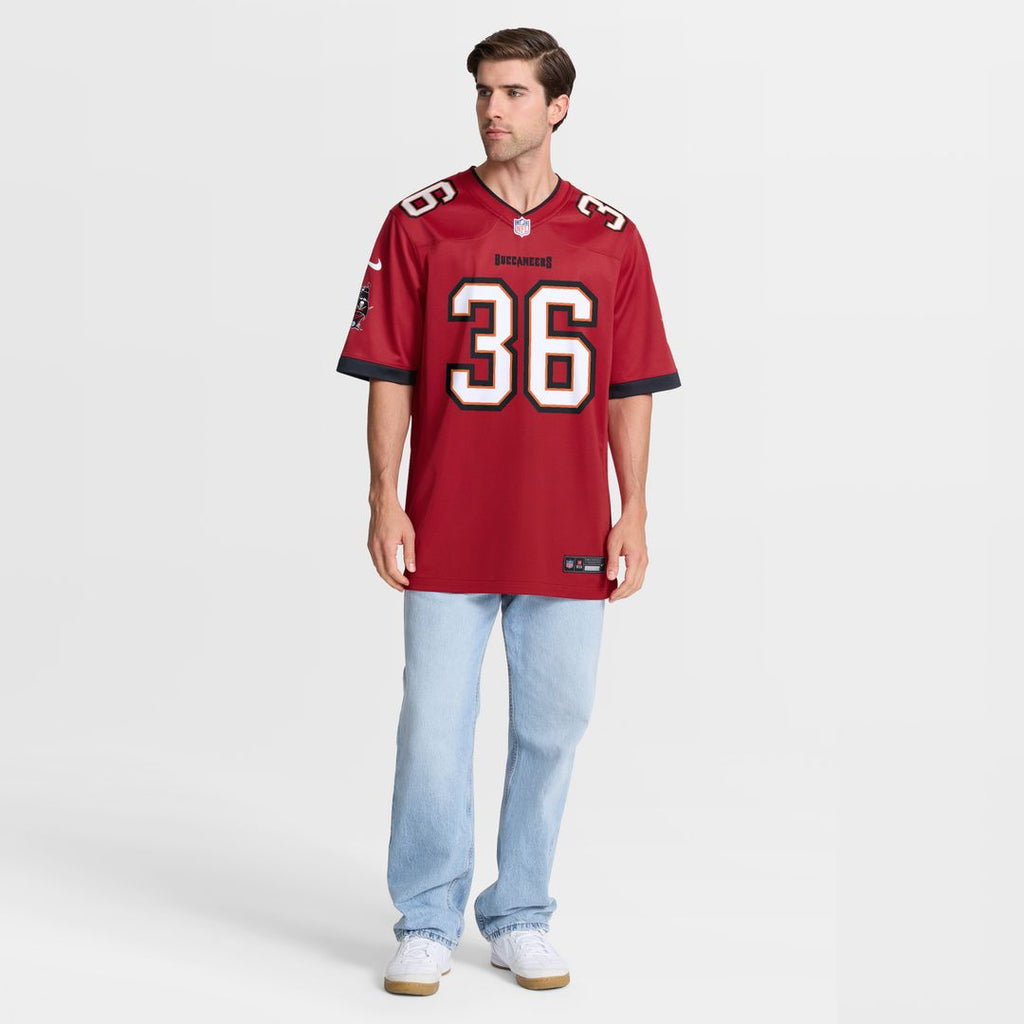 JJ Roberts Tampa Bay Buccaneers Nike Team Game Jersey - Red