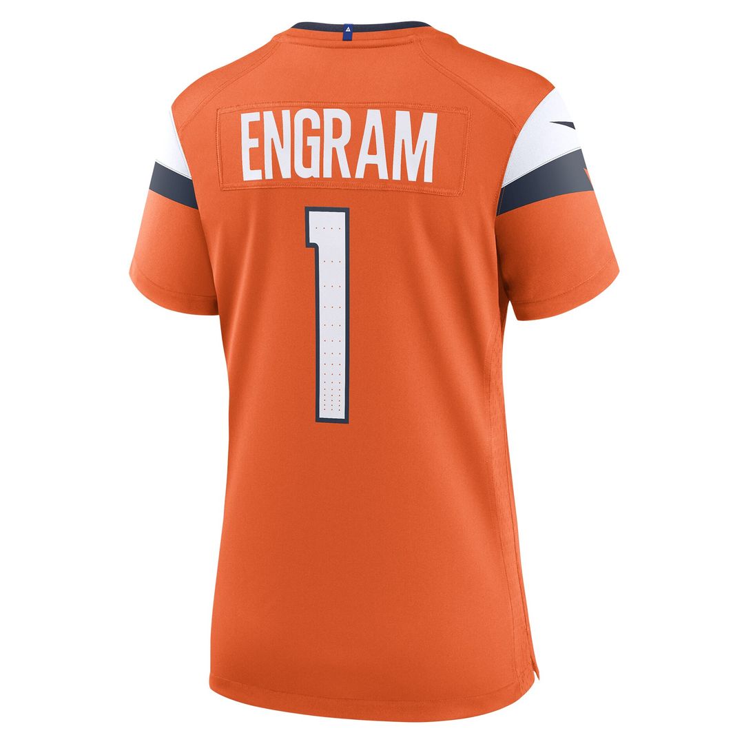 Evan Engram Denver Broncos Nike Women's Team Game Official Jersey -  Orange