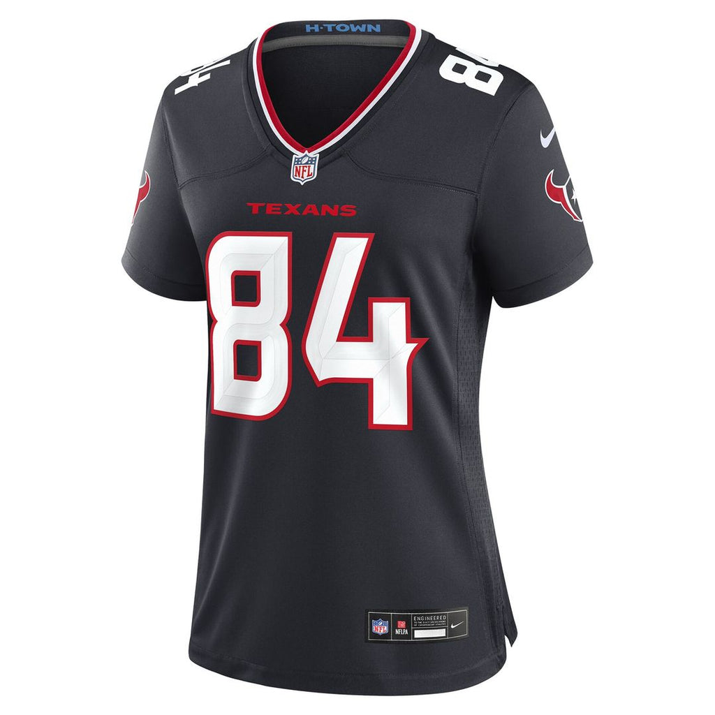 Justin Watson Houston Texans Nike Women's Team Game Official Jersey -  Navy