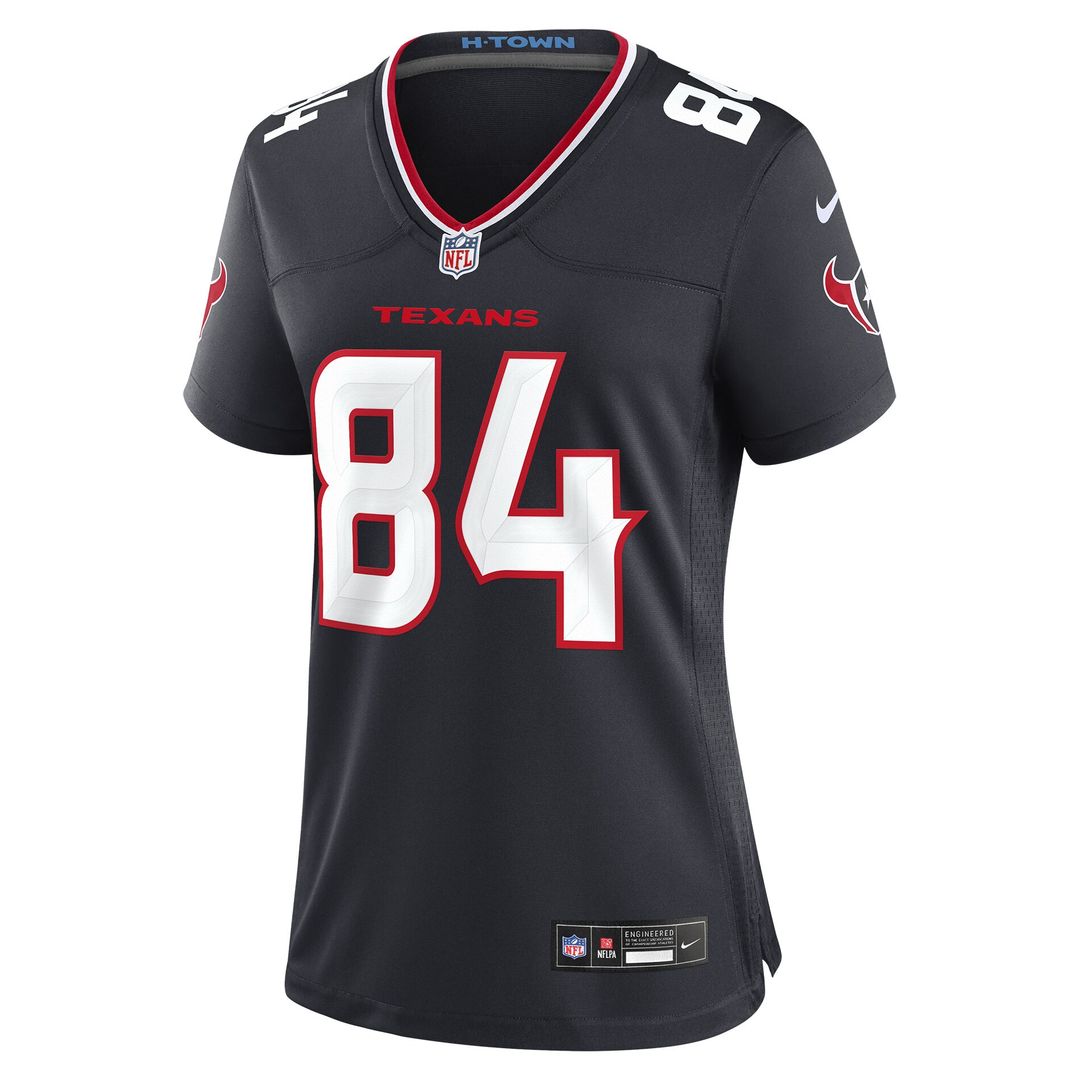 Justin Watson Houston Texans Nike Women's Team Game Official Jersey -  Navy