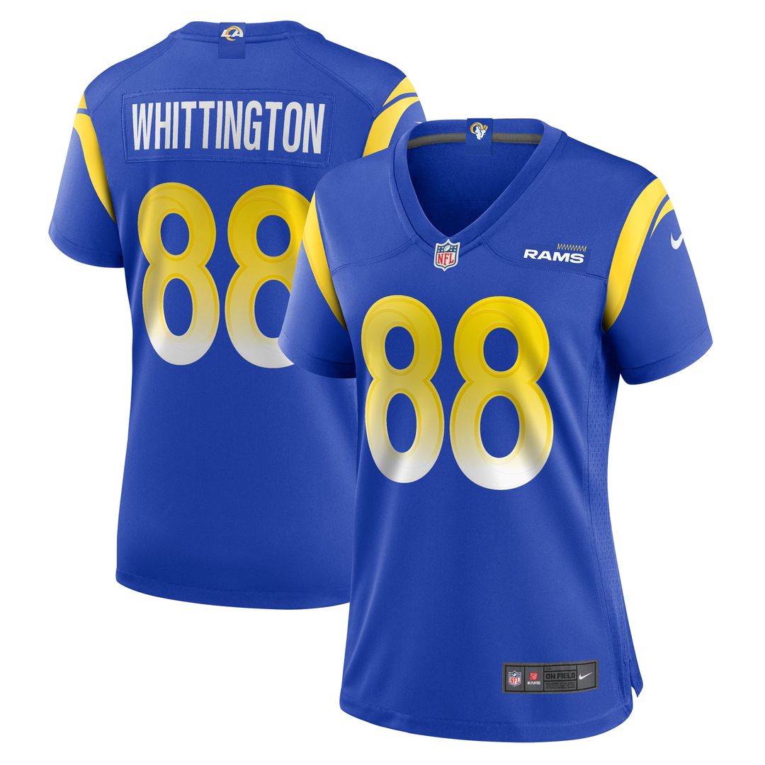 Jordan Whittington Los Angeles Rams Nike Women's Game Jersey - Royal
