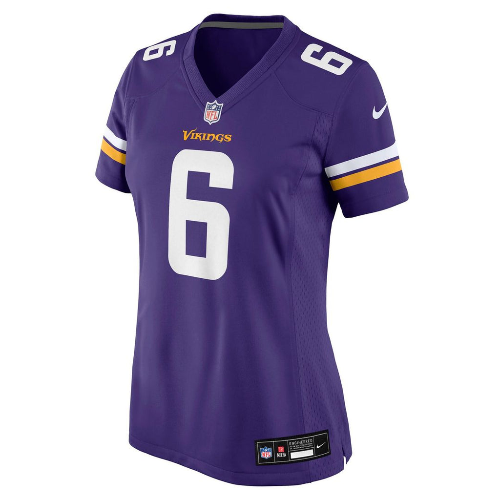 Dwight McGlothern Minnesota Vikings Nike Women's Team Game Official Jersey -  Purple