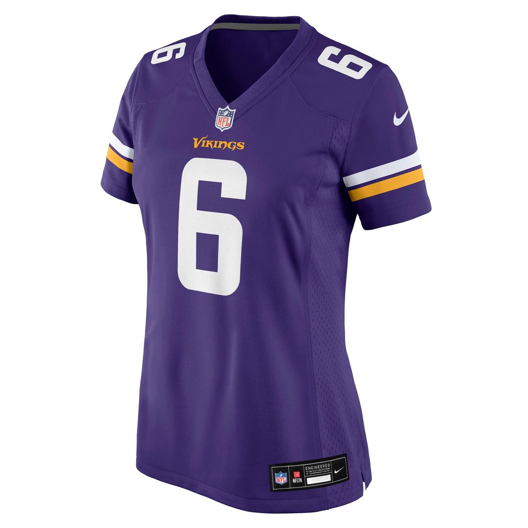 Dwight McGlothern Minnesota Vikings Nike Women's Team Game Official Jersey -  Purple