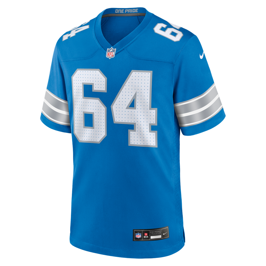 Cade Mays Detroit Lions Nike Team Game Official Jersey -  Blue