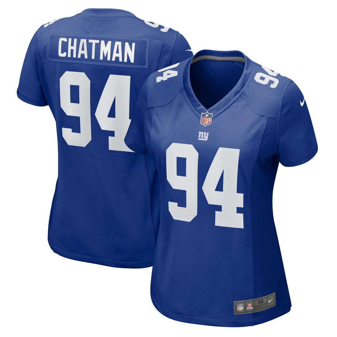 Elijah Chatman New York Giants Nike Women's Game Jersey - Royal