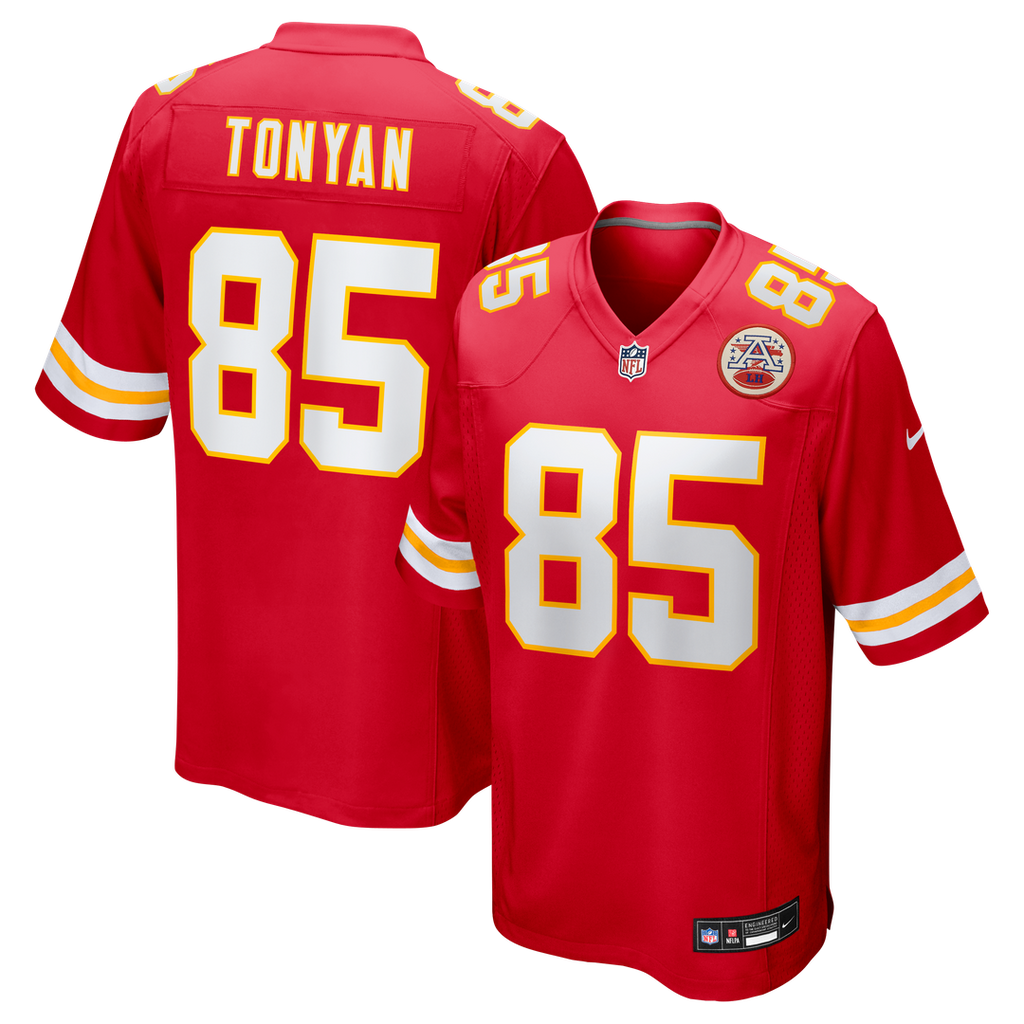 Robert Tonyan Kansas City Chiefs Nike Team Game Official Jersey -  Red