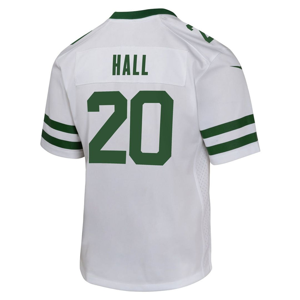 Breece Hall New York Jets Nike Youth Game Official Jersey - Black