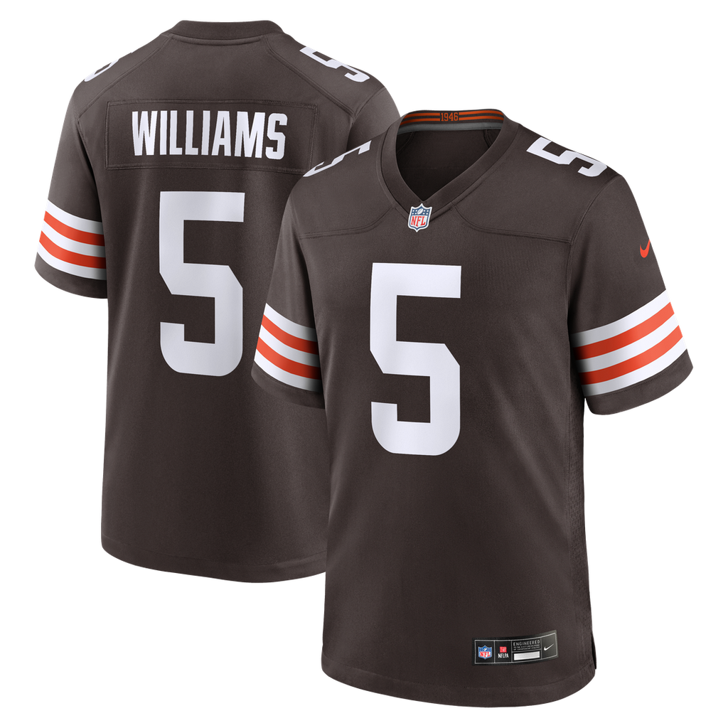 Quincy Williams Cleveland Browns Nike Team Game Official Jersey -  Brown