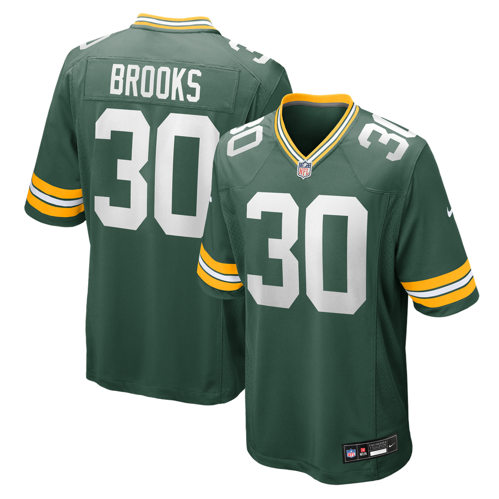 Chris Brooks Green Bay Packers Nike Team Game Official Jersey -  Green