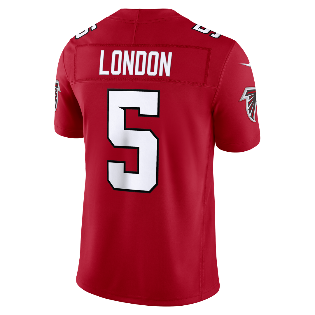 Drake London Atlanta Falcons Nike Vapor F.U.S.E. Stitched Limited Official Jersey - Red