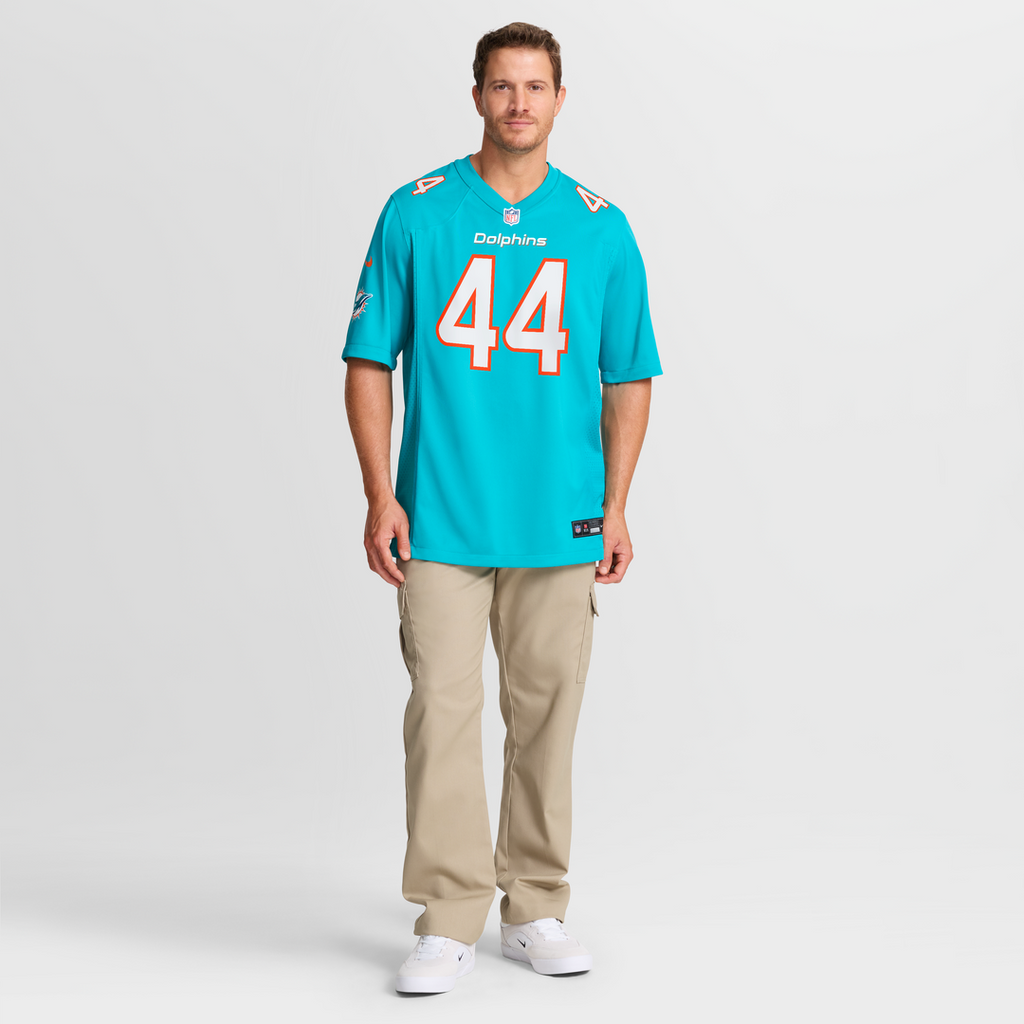 Chop Robinson Miami Dolphins Nike  Player Game Official Jersey - Aqua