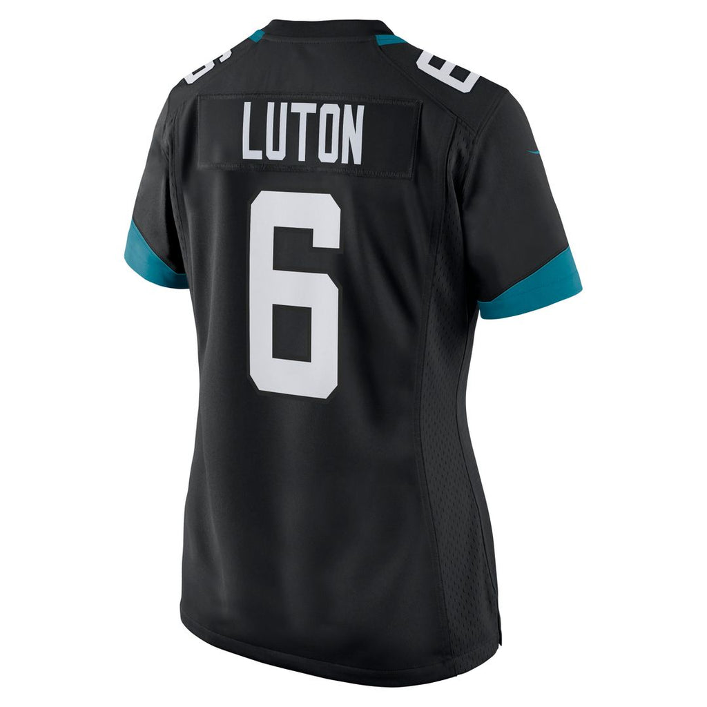 Jake Luton Jacksonville Jaguars Nike Women's Game Official Jersey - Black