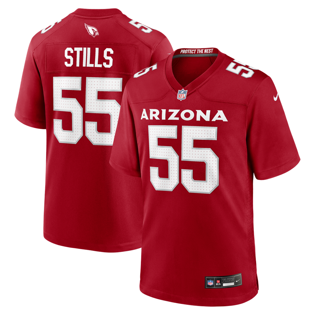 Dante Stills Arizona Cardinals Nike Team Game Official Jersey -  Cardinal
