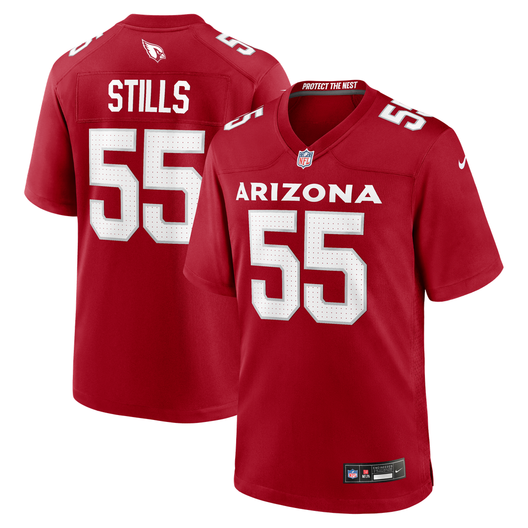 Dante Stills Arizona Cardinals Nike Team Game Official Jersey -  Cardinal