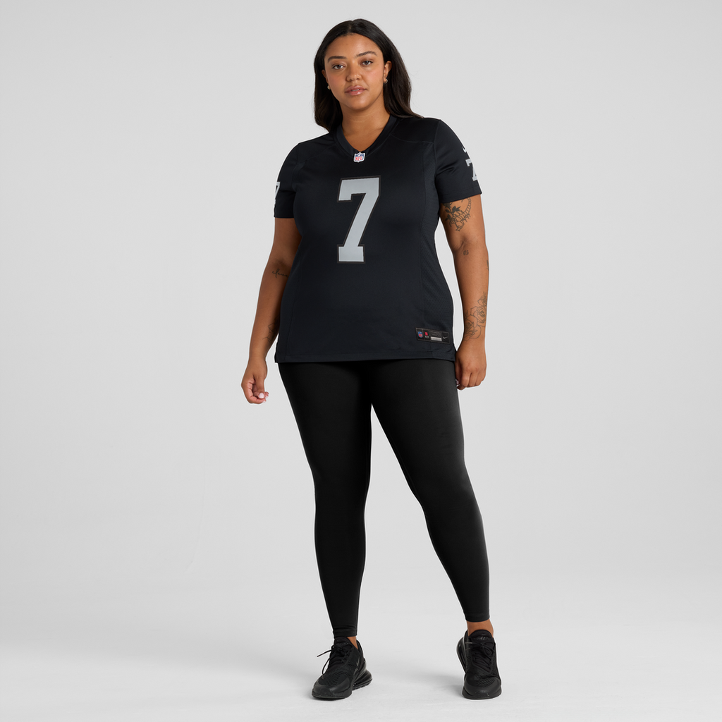 Quay Walker Las Vegas Raiders Nike Women's Team Game Official Jersey -  Black
