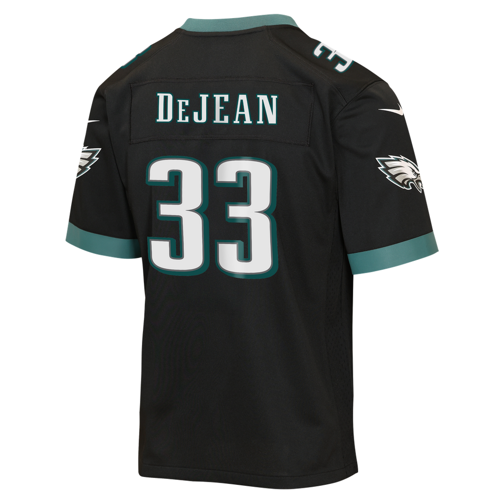 Cooper DeJean Philadelphia Eagles Nike Youth Alternate Game Official Jersey - Black