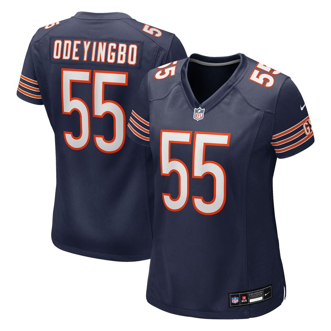 Dayo Odeyingbo Chicago Bears Nike Women's Team Game Jersey - Navy