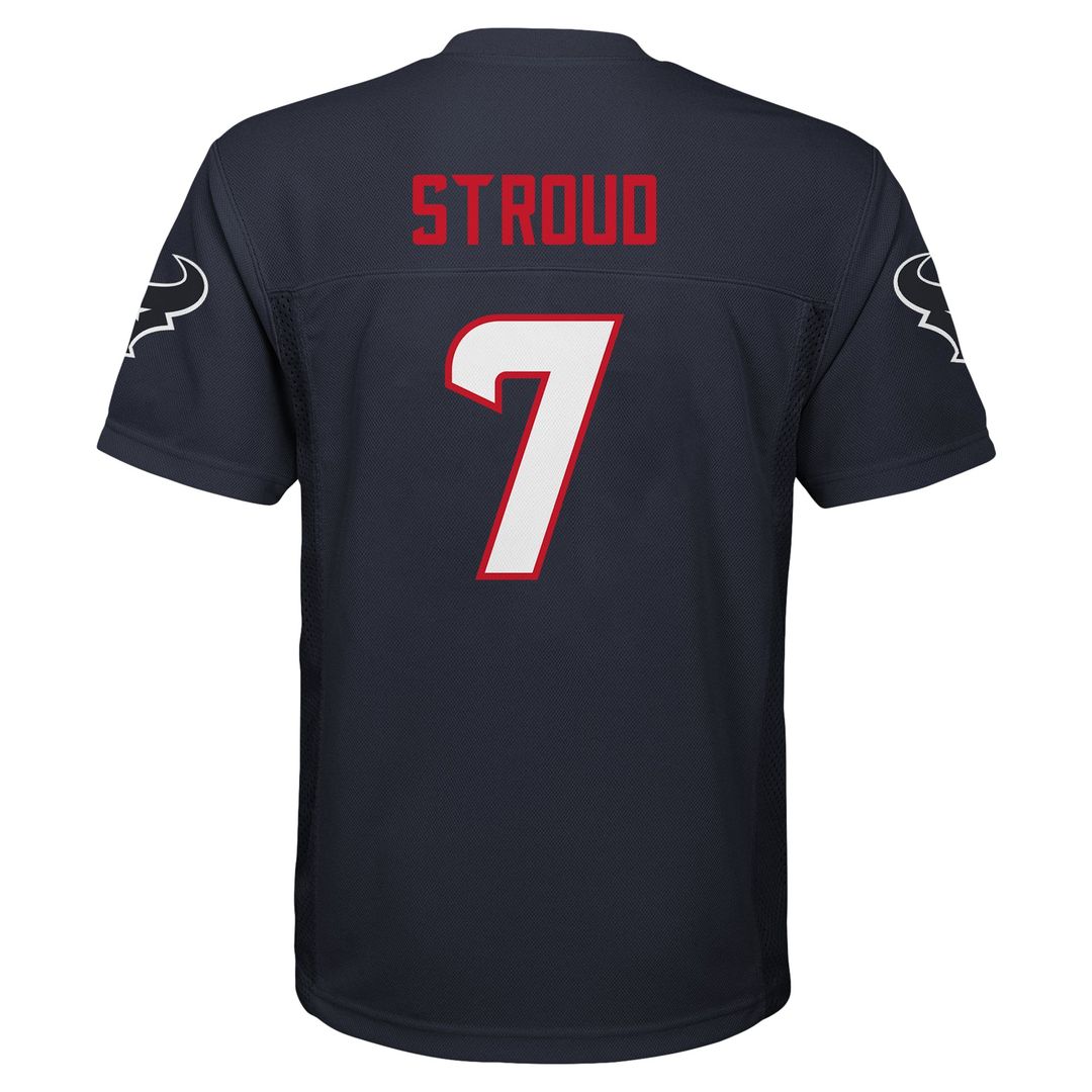 C.J. Stroud Houston Texans Youth Player Replica Jersey - Navy