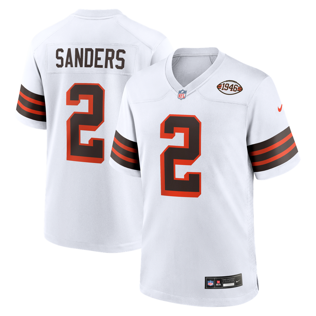 Shedeur Sanders Cleveland Browns Nike Alternate Game Jersey - Brown