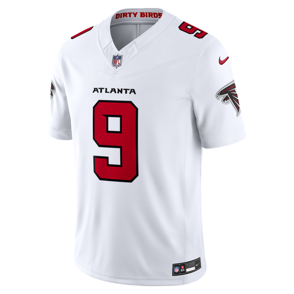 Michael Penix Jr. Atlanta Falcons Nike Vapor F.U.S.E. Stitched Limited Official Jersey - Red