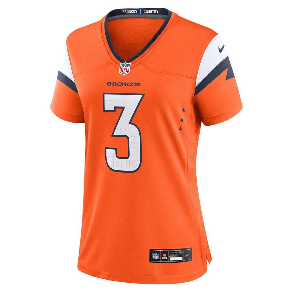 Wil Lutz Denver Broncos Nike Women's Team Game Official Jersey -  Orange