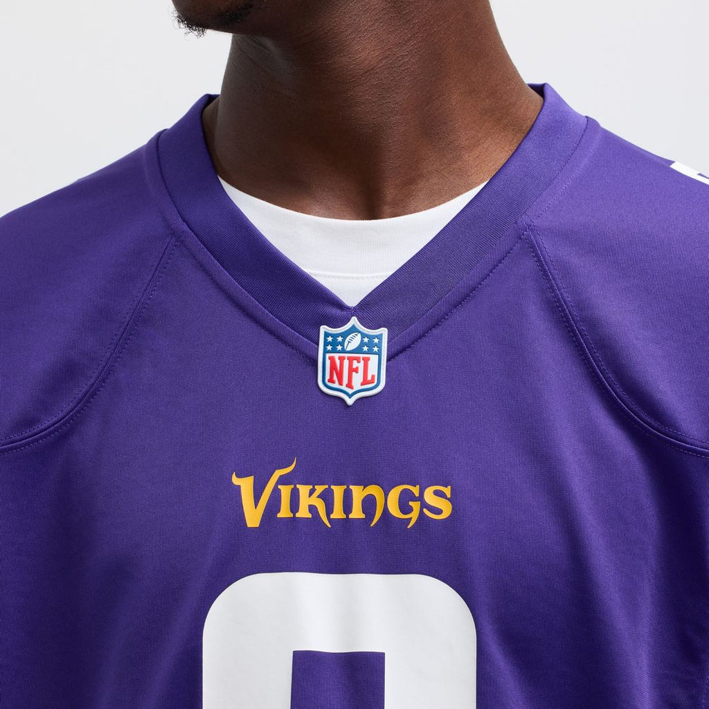 J.J. McCarthy Minnesota Vikings Nike  Player Game Official Jersey - Purple