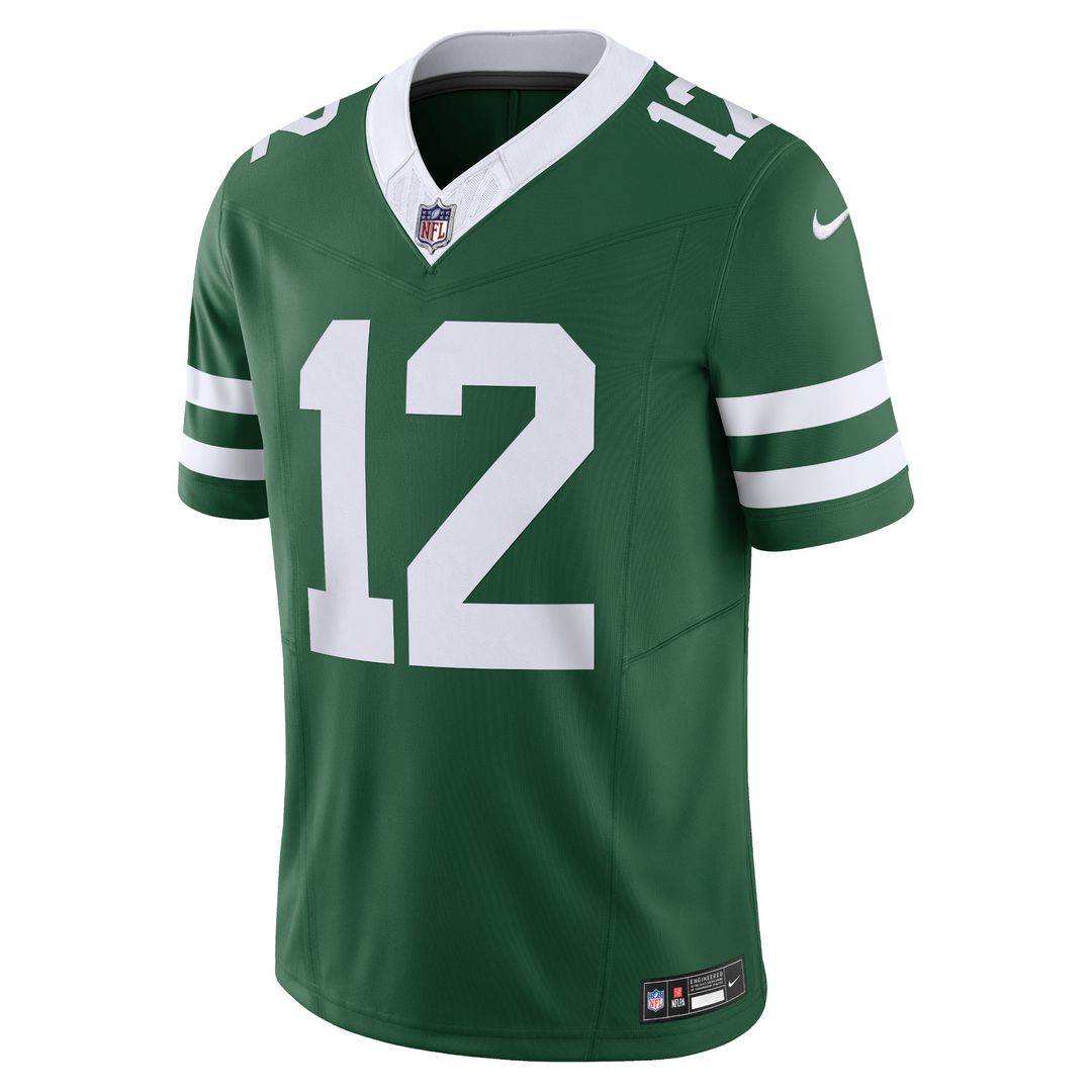 Joe Namath New York Jets Nike Vapor F.U.S.E. Limited Official Jersey - Legacy Green