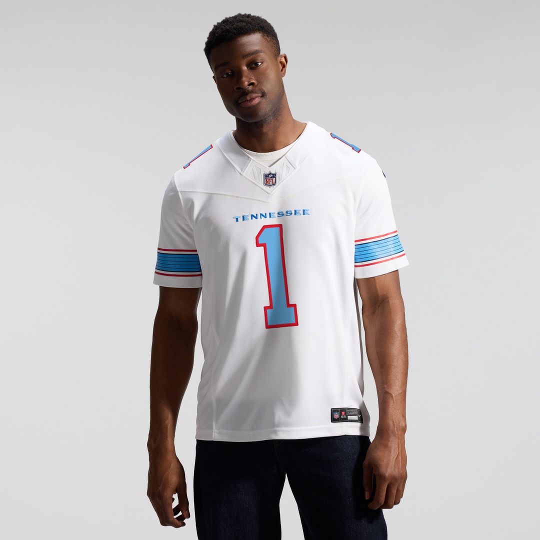 Cameron Ward Tennessee Titans Nike Vapor F.U.S.E. Stitched Limited Official Jersey - Light Blue