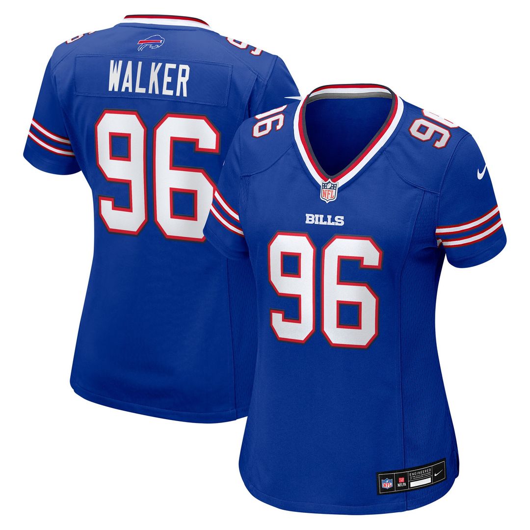 Deone Walker Buffalo Bills Nike Women's Team Game Official Jersey -  Royal