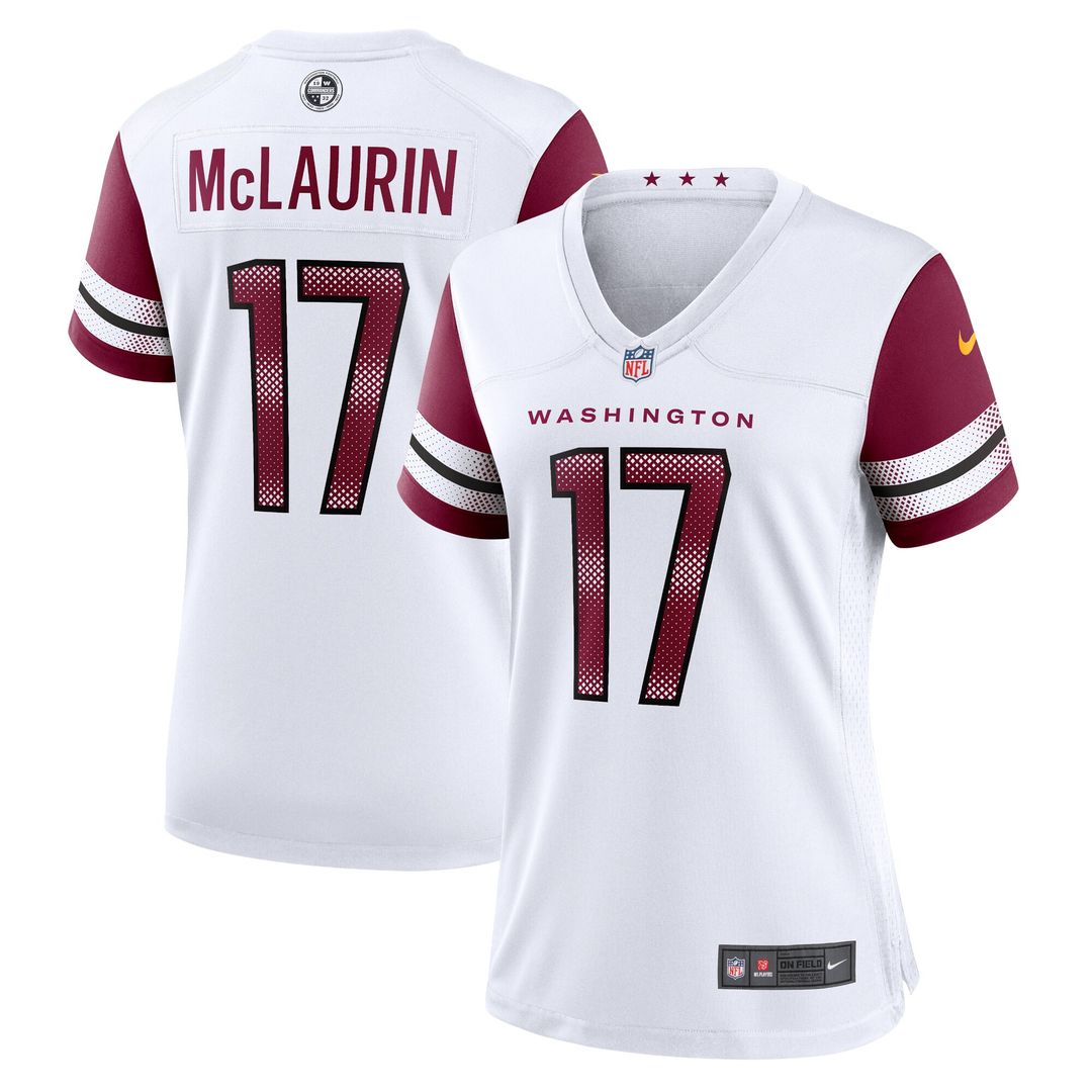 Terry McLaurin Washington Commanders Nike Women's Game Official Jersey - White