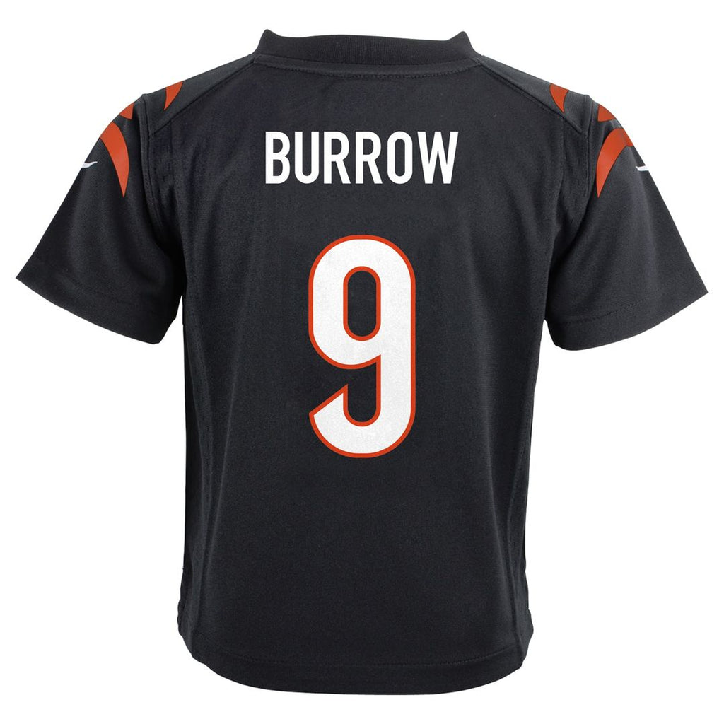 Joe Burrow Cincinnati Bengals Nike Preschool Game Official Jersey - Black