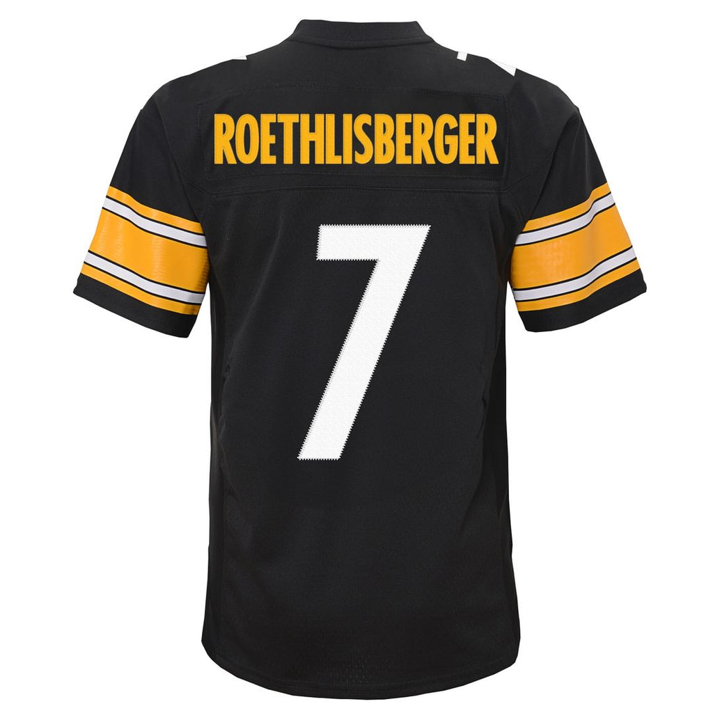 Ben Roethlisberger Pittsburgh Steelers Mitchell & Ness Youth 2004 Legacy Replica Official Jersey - Black