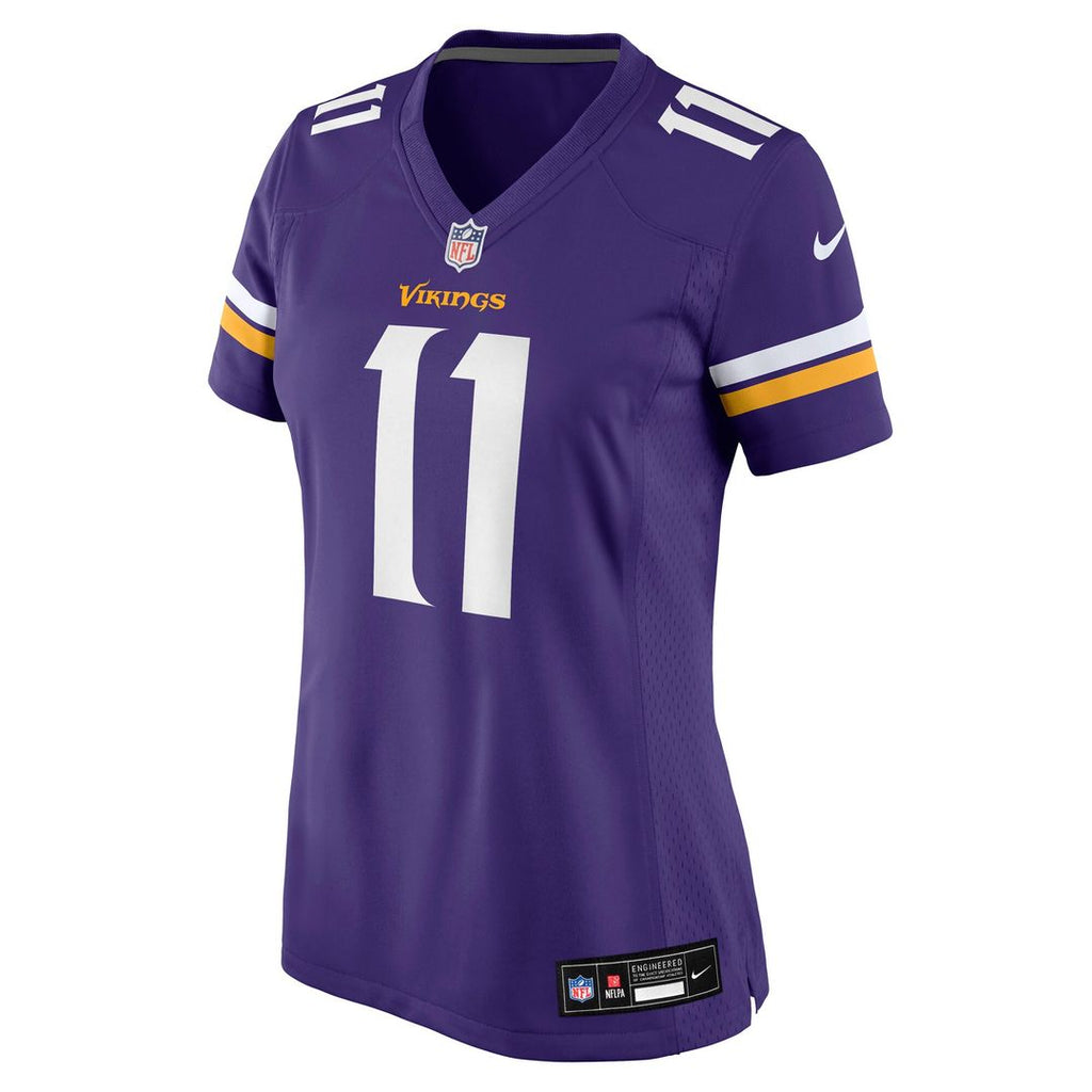 Carson Wentz Minnesota Vikings Nike Women's Team Game Jersey - Purple