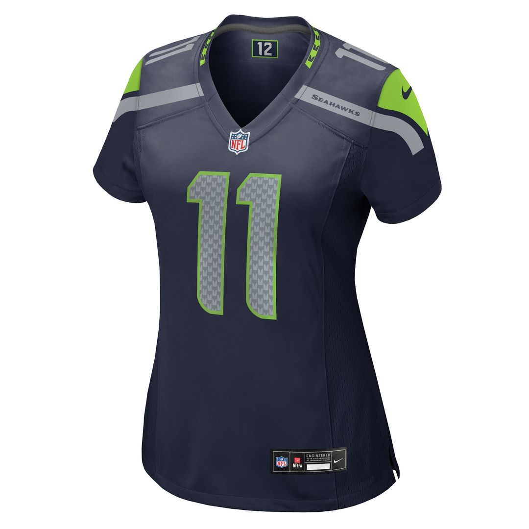 Jaxon Smith-Njigba Seattle Seahawks Nike Women's Throwback Player Game Official Jersey - Royal