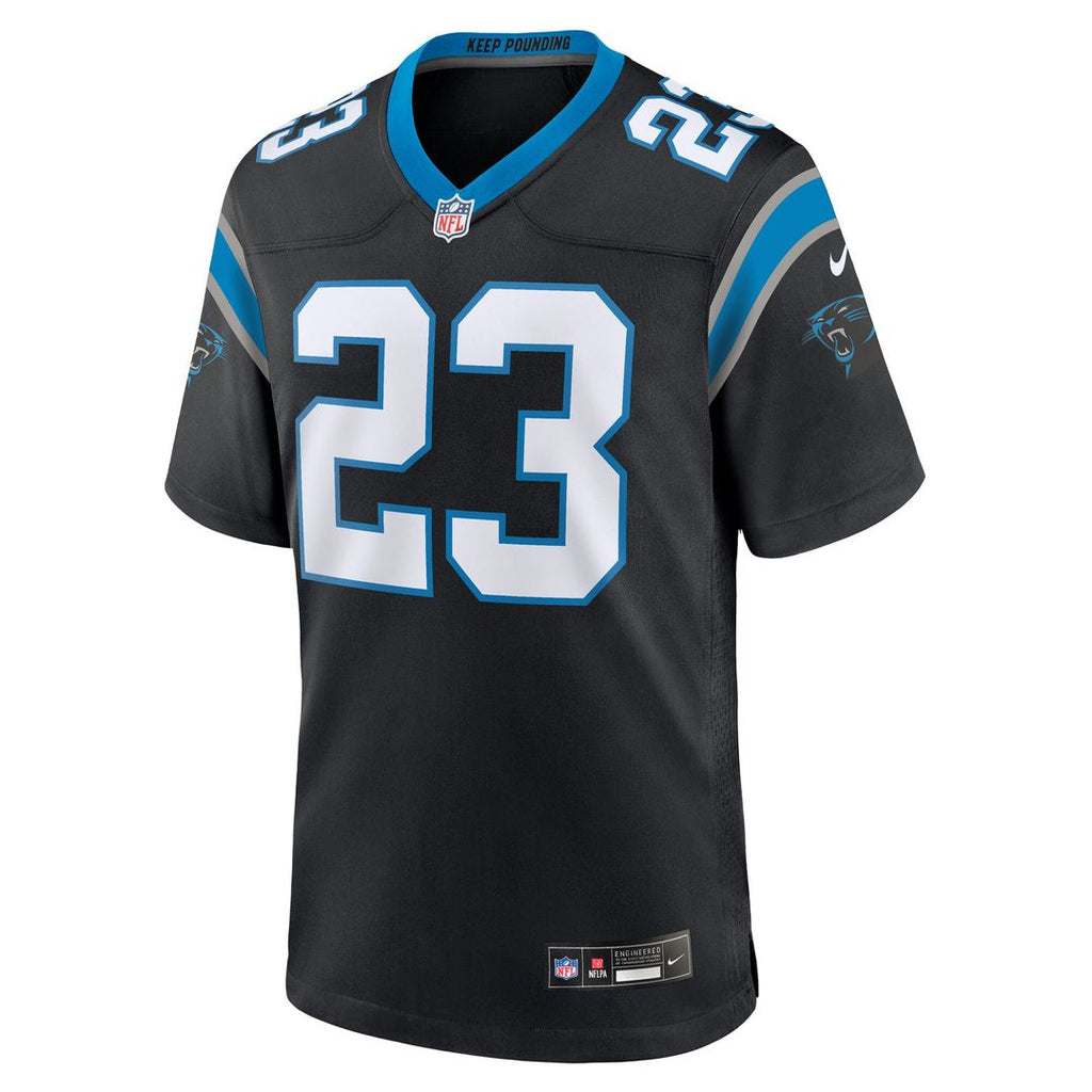 Trevor Etienne Carolina Panthers Nike Team Game Official Jersey -  Black